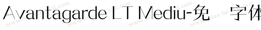 Avantagarde LT Mediu字体转换